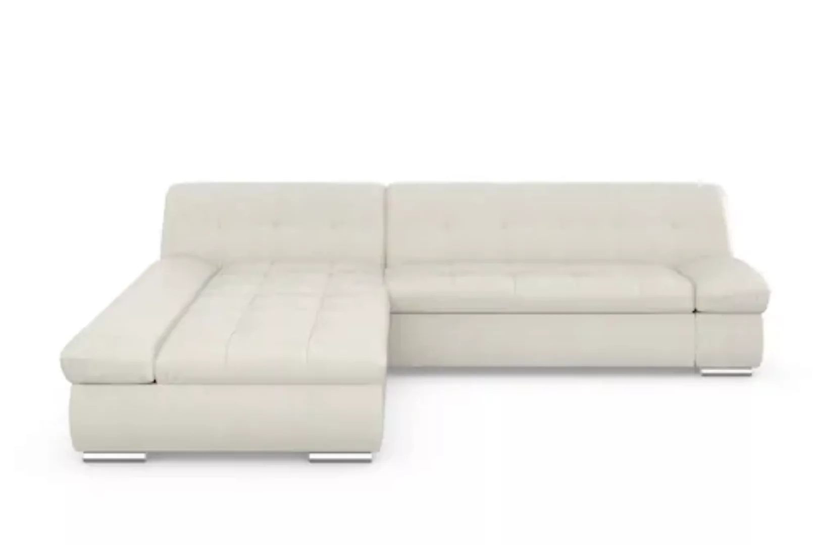 DOMO collection Ecksofa "Mona L-Form", wahlweise mit Bettfunktion günstig online kaufen