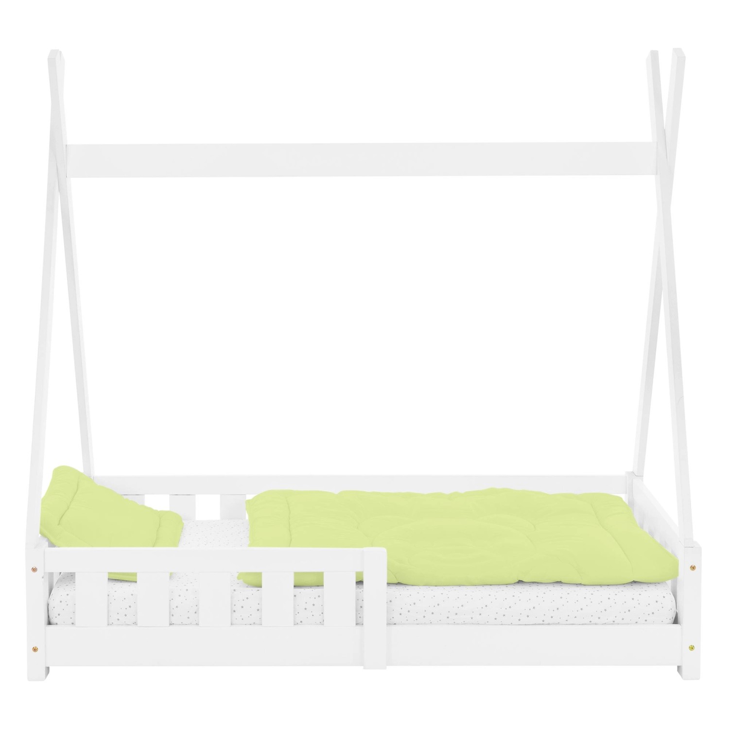ML-DESIGN Spielbett Hausbett Tipi Zeltbett inkl. günstig online kaufen