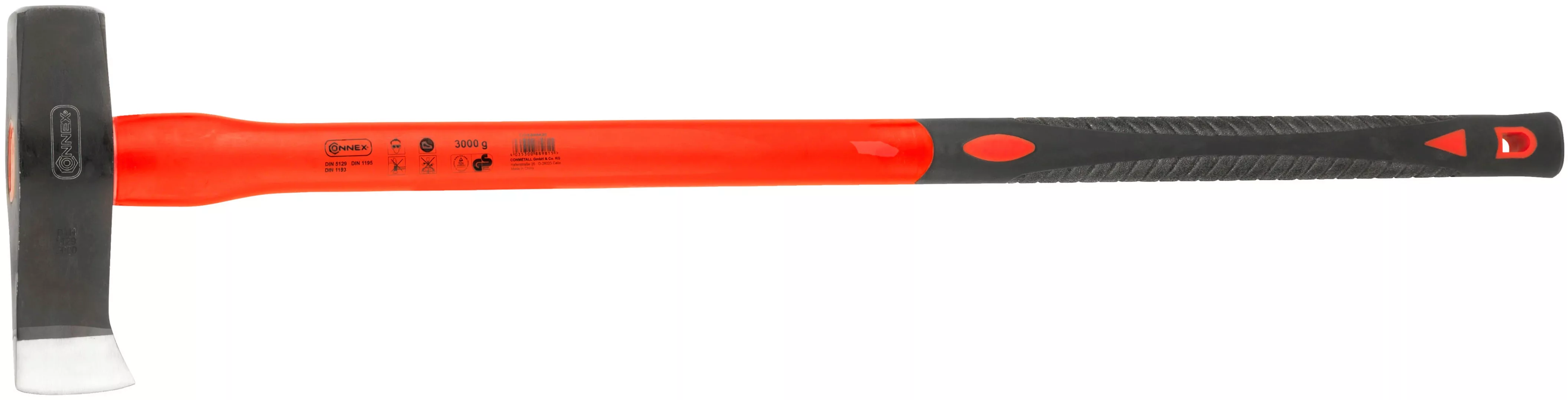 Connex Spalthammer "Vibrationsarmer Glasfaserstiel - Ideale Kraftübertragun günstig online kaufen
