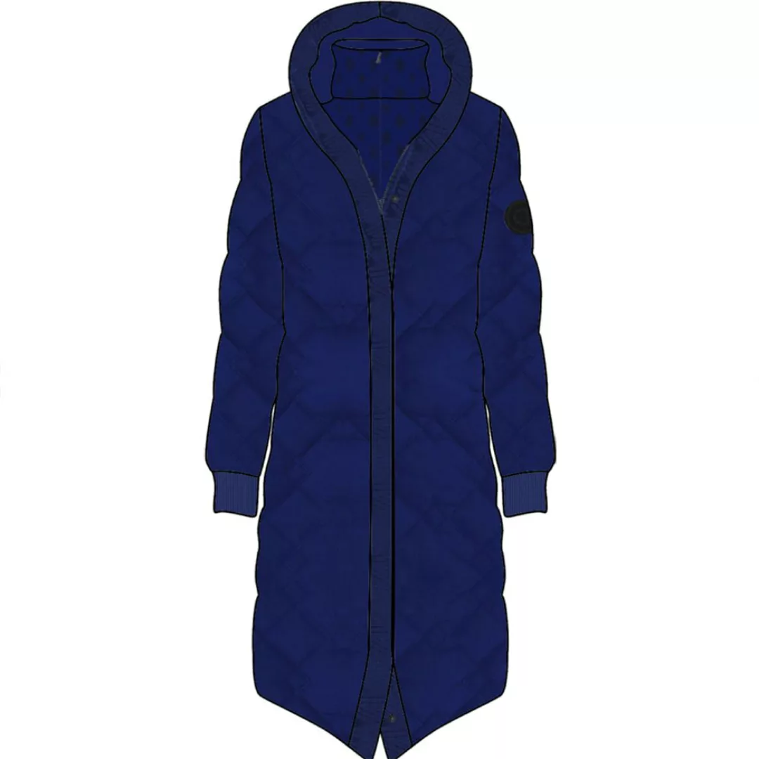 Desigual Anya Mantel XL Blue Klein günstig online kaufen