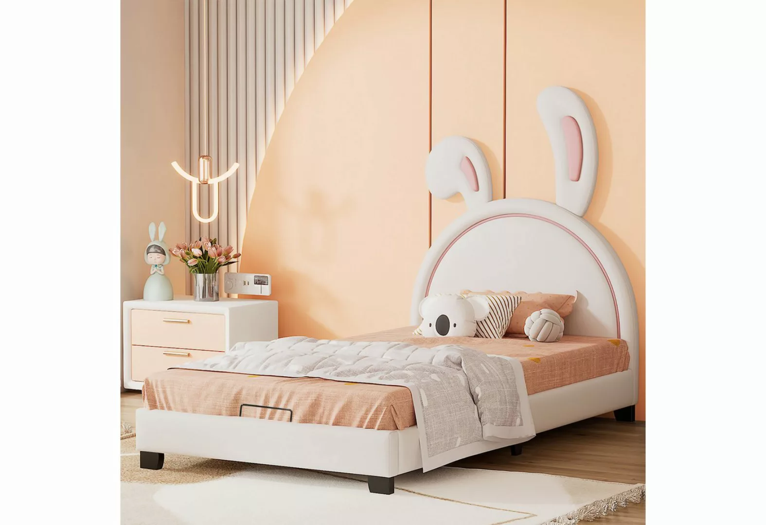 RIYO Polsterbett Polsterbett Kinderbett Geeignet für Kinderzimmer, 90cm*200 günstig online kaufen