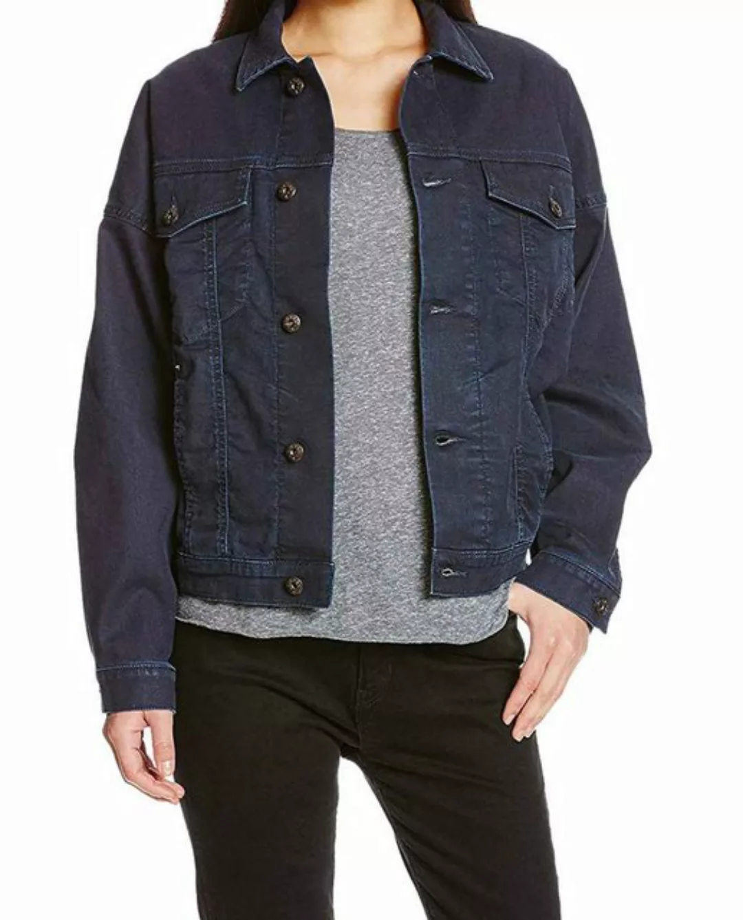 Diesel Jeansjacke Diesel Babuk-NE 0681S Giacca Joggjeans Damen Jeansjacke günstig online kaufen