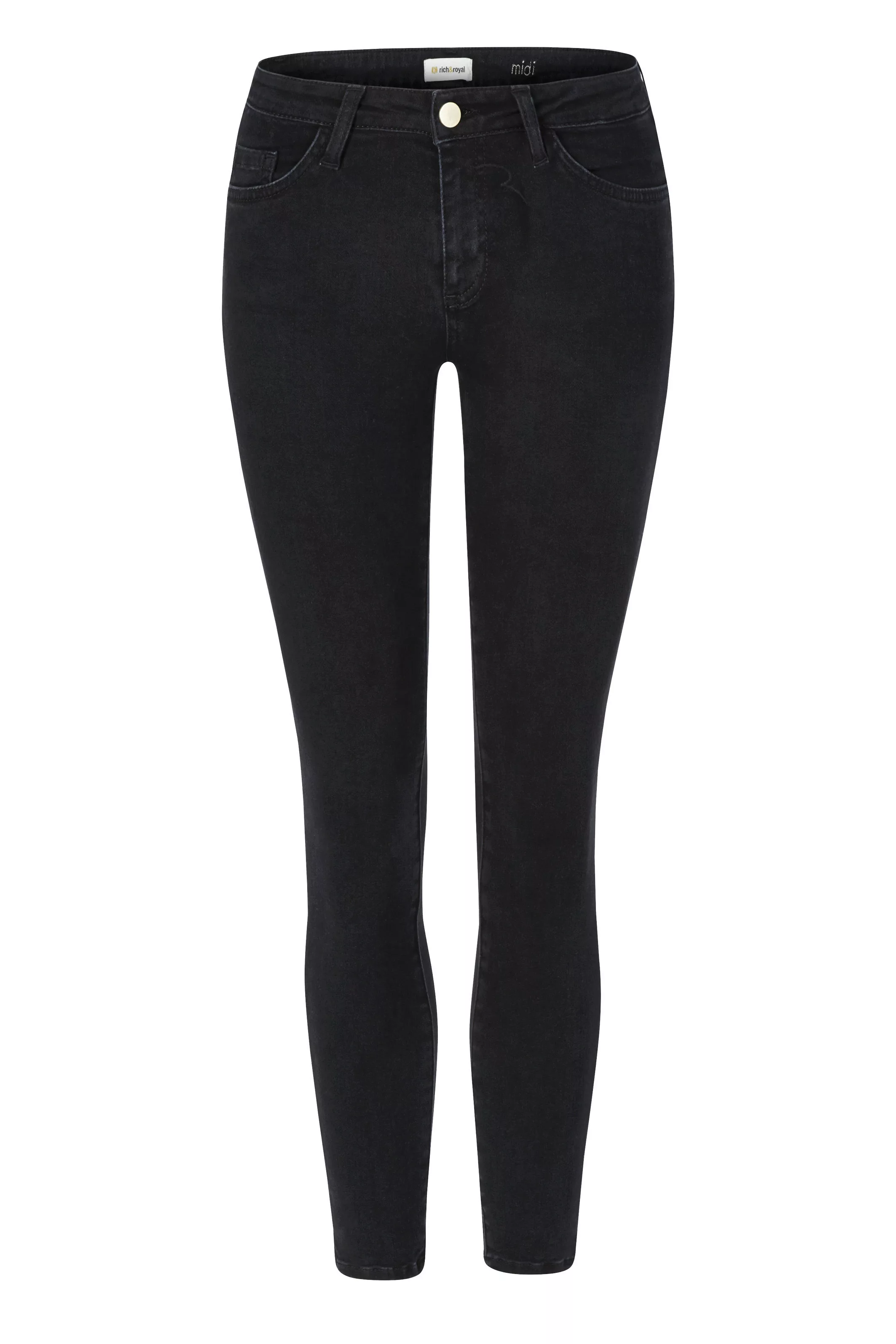 Rich & Royal Skinny-fit-Jeans im cleanen Look günstig online kaufen