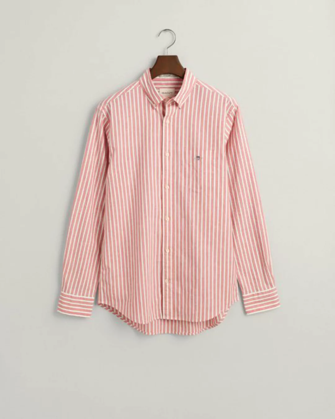 Gant Blusenshirt REG COTTON LINEN STRIPE SHIRT günstig online kaufen