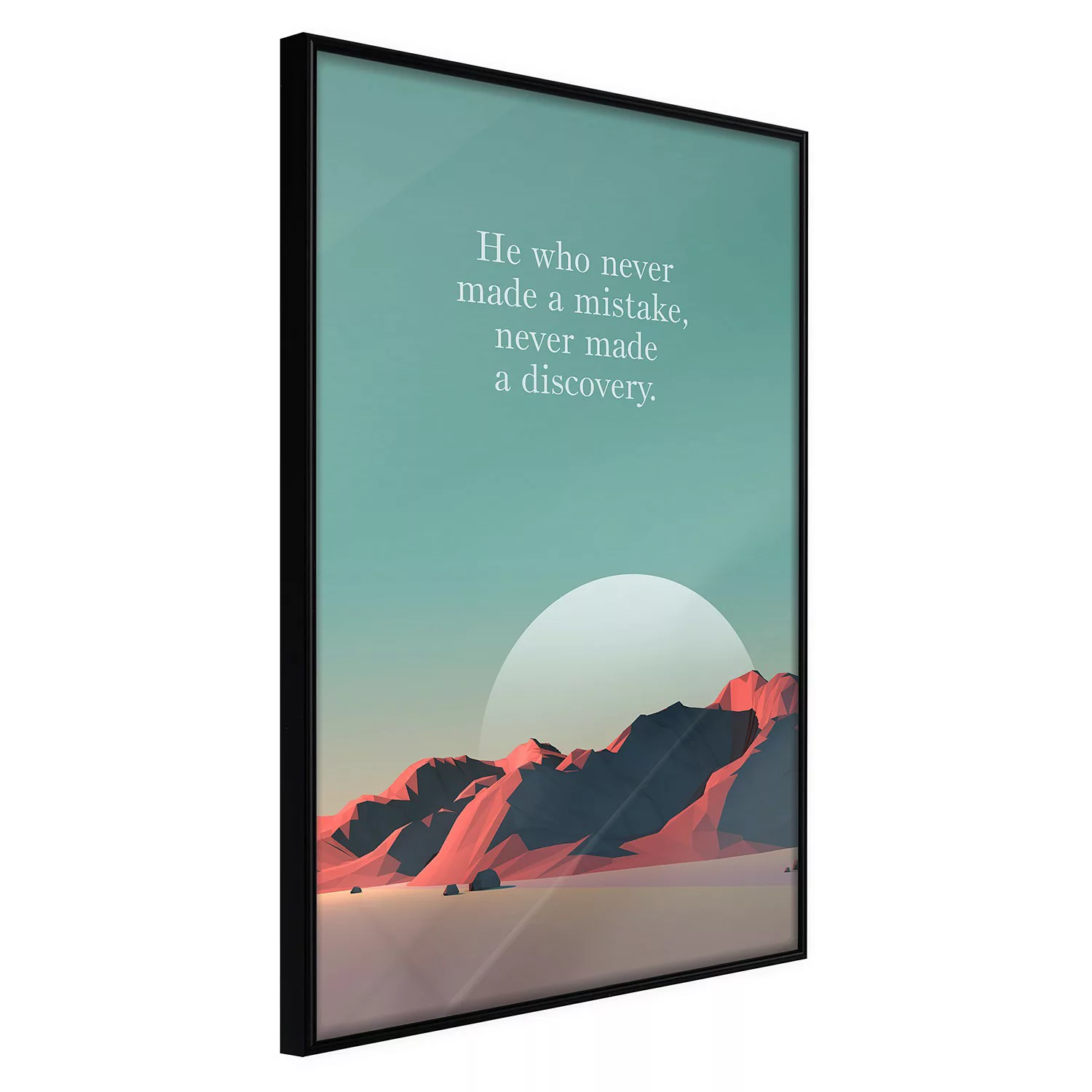 home24 Poster He Who Never Made a Mistake günstig online kaufen