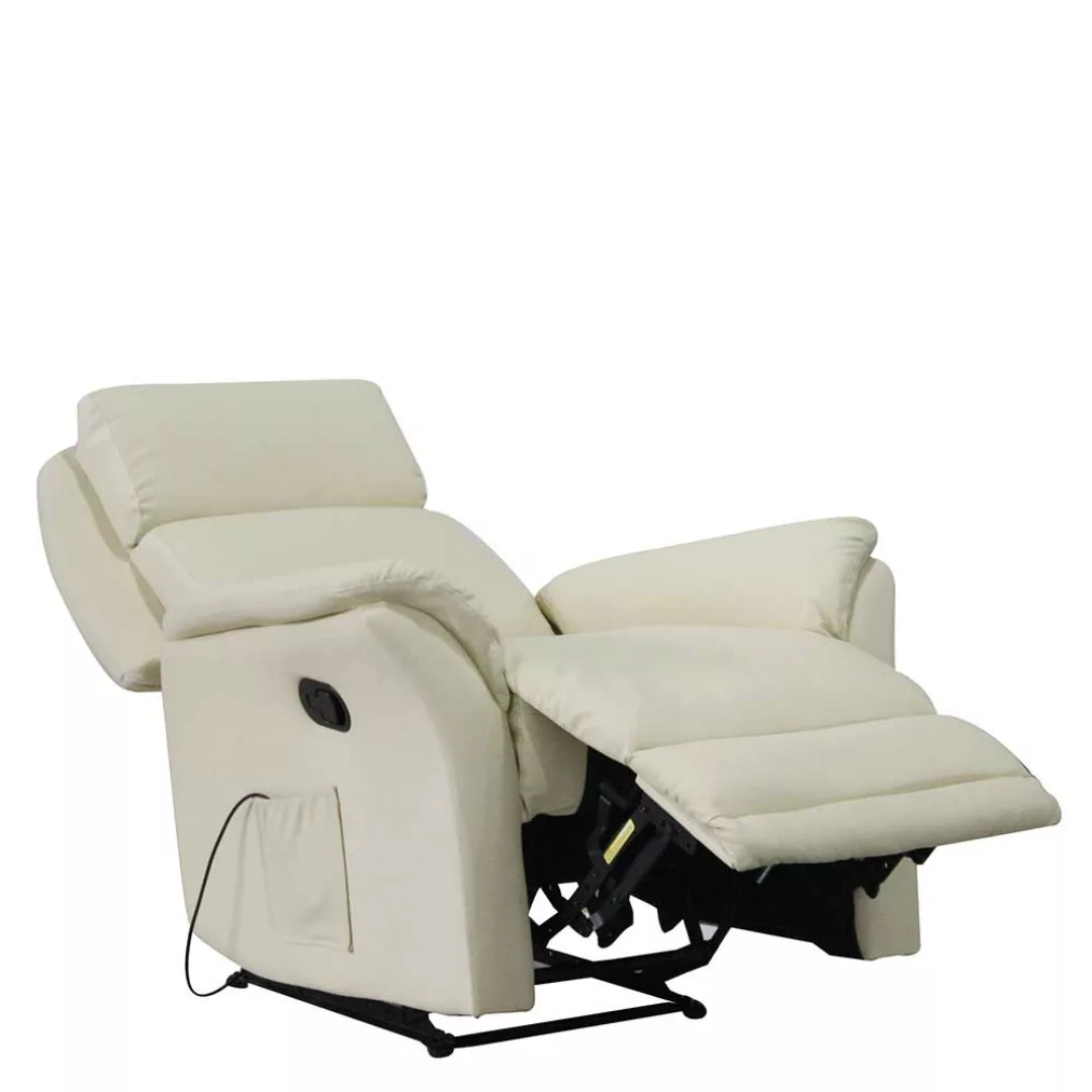 Relaxsessel in Beige Massagefunktion günstig online kaufen