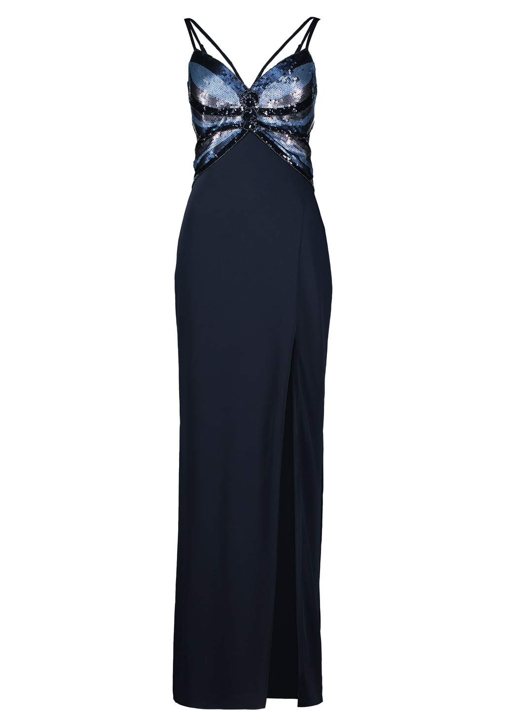 Vera Mont Abendkleid "Vera Mont Damen Abendkleid mit Placement", Pailletten günstig online kaufen