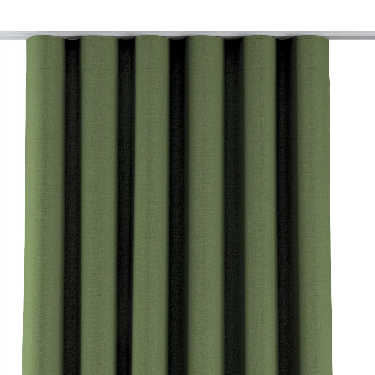 Wellenvorhang, grün, Blackout 300 cm (269-15) günstig online kaufen