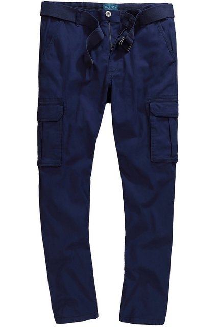 Boston Park Anzughose Boston Park Cargohose mit Gürtel bis Gr. 74/35 günstig online kaufen