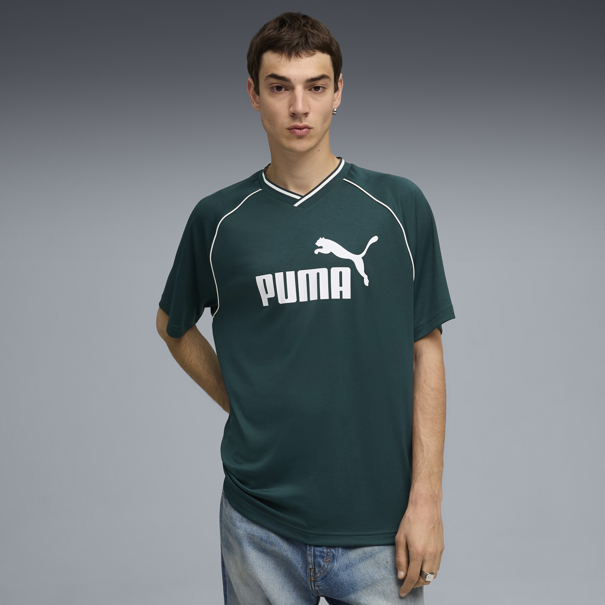 PUMA Trainingsshirt "Essentials Fußballtrikot Herren" günstig online kaufen