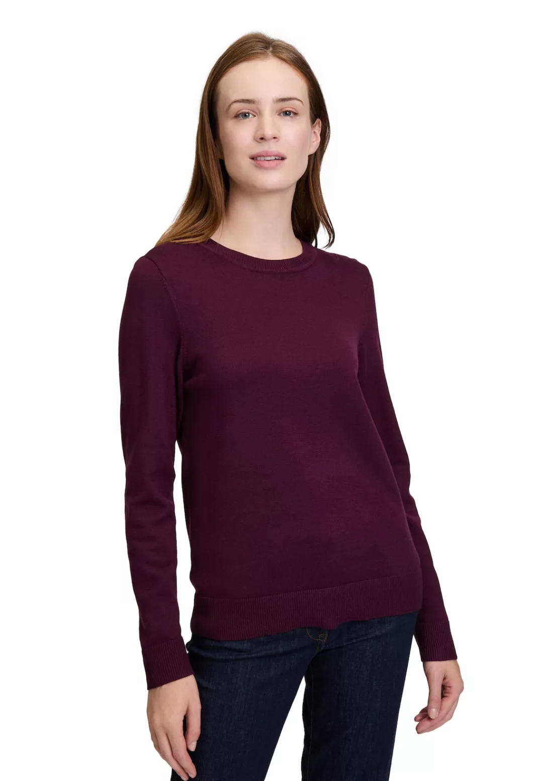 Betty Barclay Strickpullover Betty Barclay Basic-Strickpullover mit Rundhal günstig online kaufen