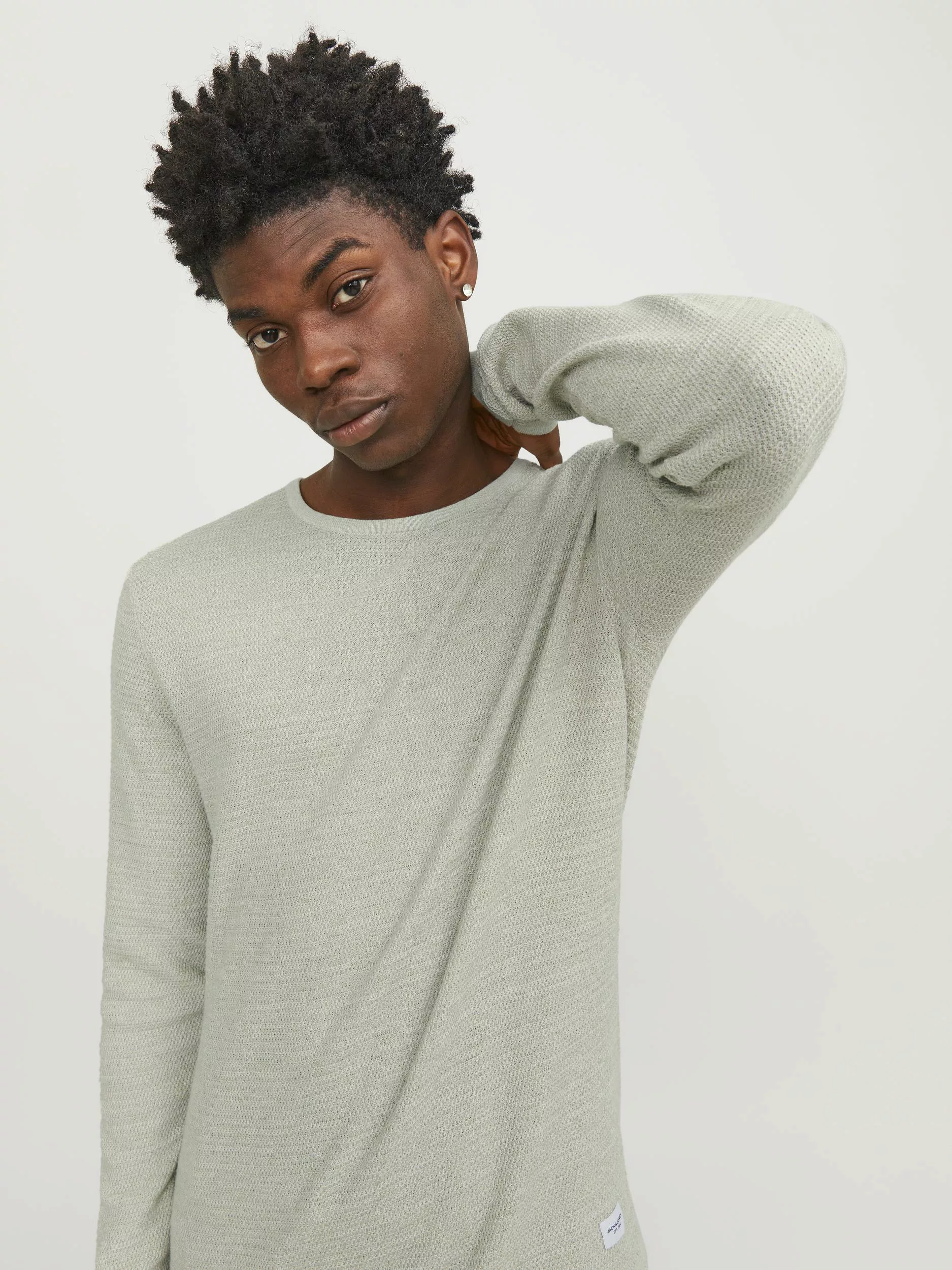 Jack & Jones Rundhalspullover "JJEGREG KNIT CREW NECK SN" günstig online kaufen