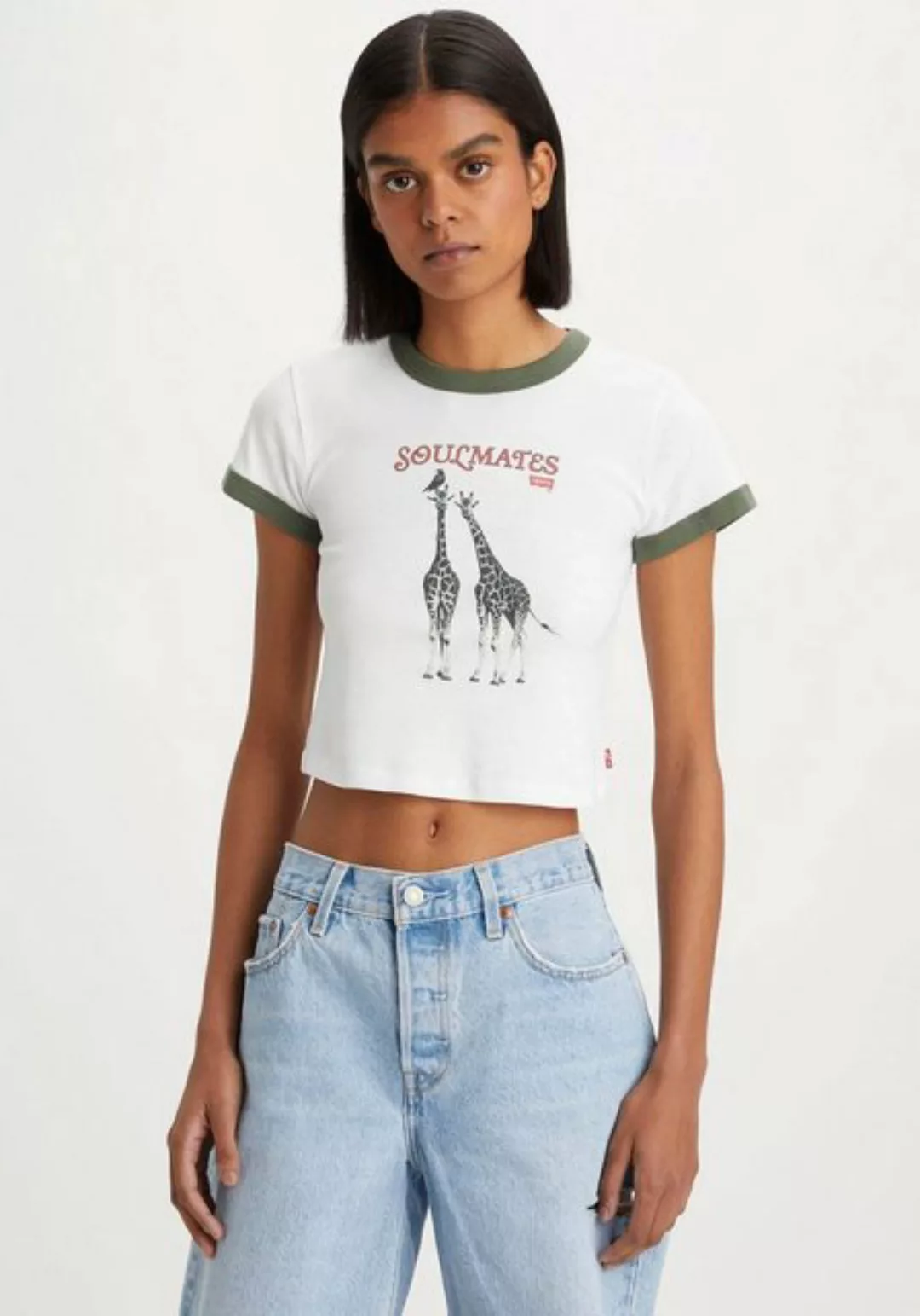 Levi's® T-Shirt GRAPHIC RINGER MINI TEE günstig online kaufen