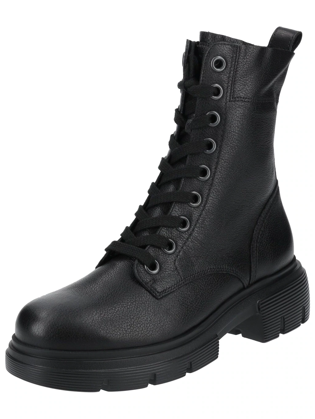 Paul Green Schnürstiefelette "Paul Green Stiefelette Glattleder" günstig online kaufen