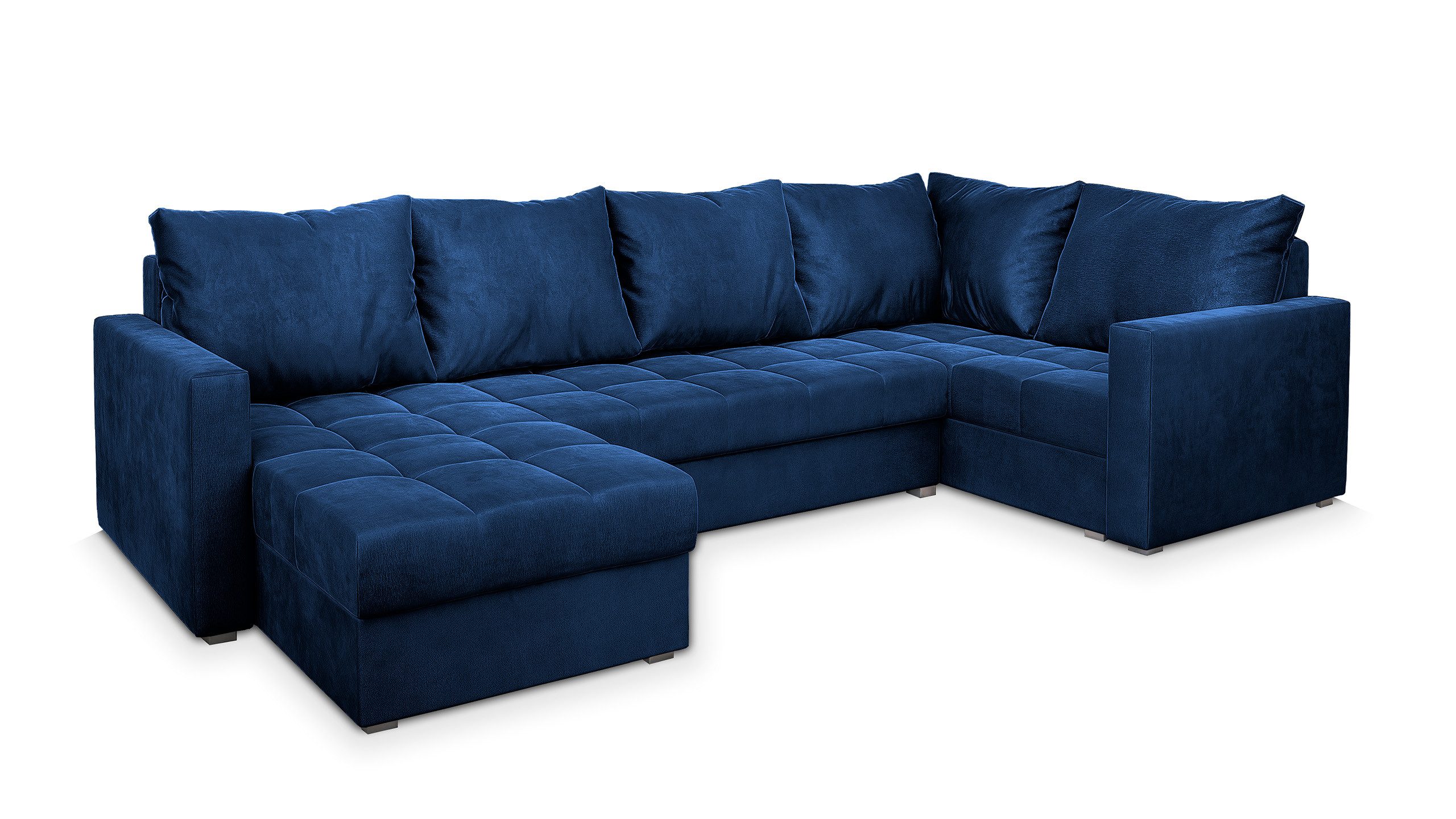 Masseno Ecksofa LORIVO mit Schlaffunktion U-Form, günstig online kaufen