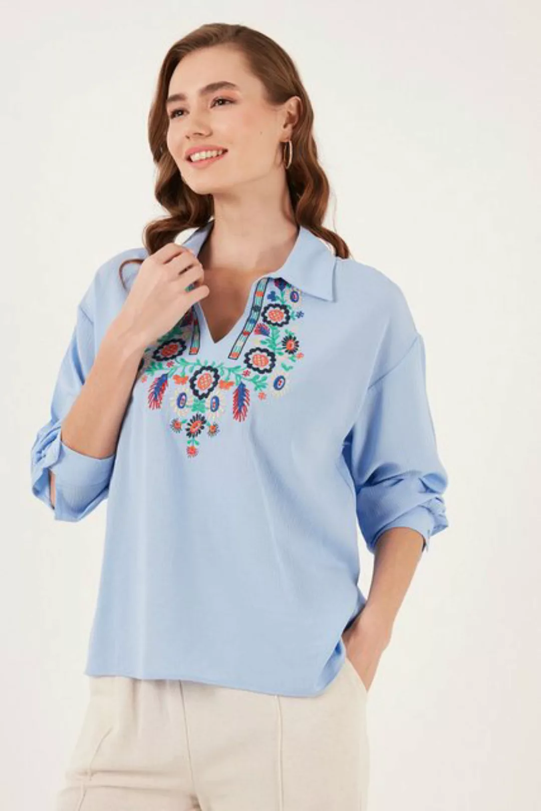 LELA Shirtbluse Regular Fit (1-tlg) günstig online kaufen