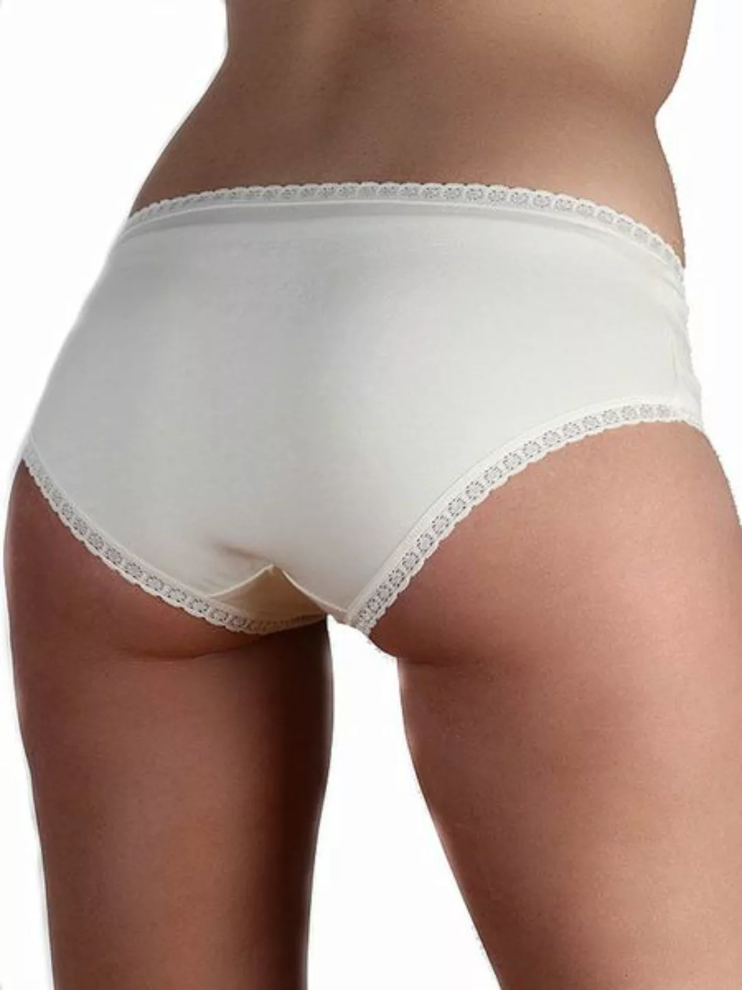 3 Er Pack Damen Hipster Slip Spitze 5 Farben Bio-baumwolle Hotpants günstig online kaufen
