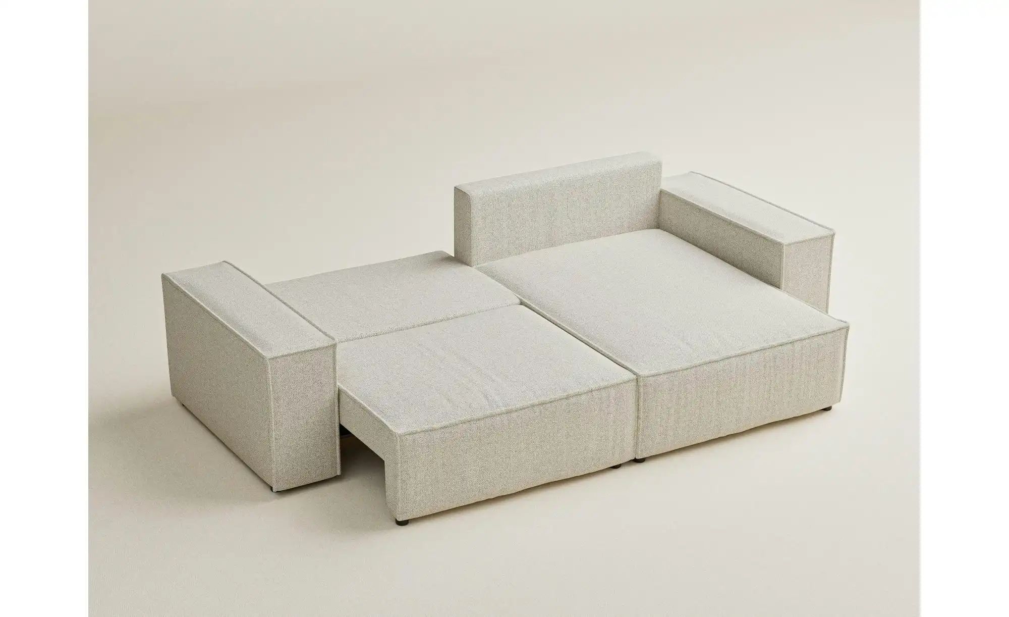 Ecksofa   ¦ creme ¦ Maße (cm): B: 255 H: 70 Polstermöbel > Sofas > Ecksofas günstig online kaufen