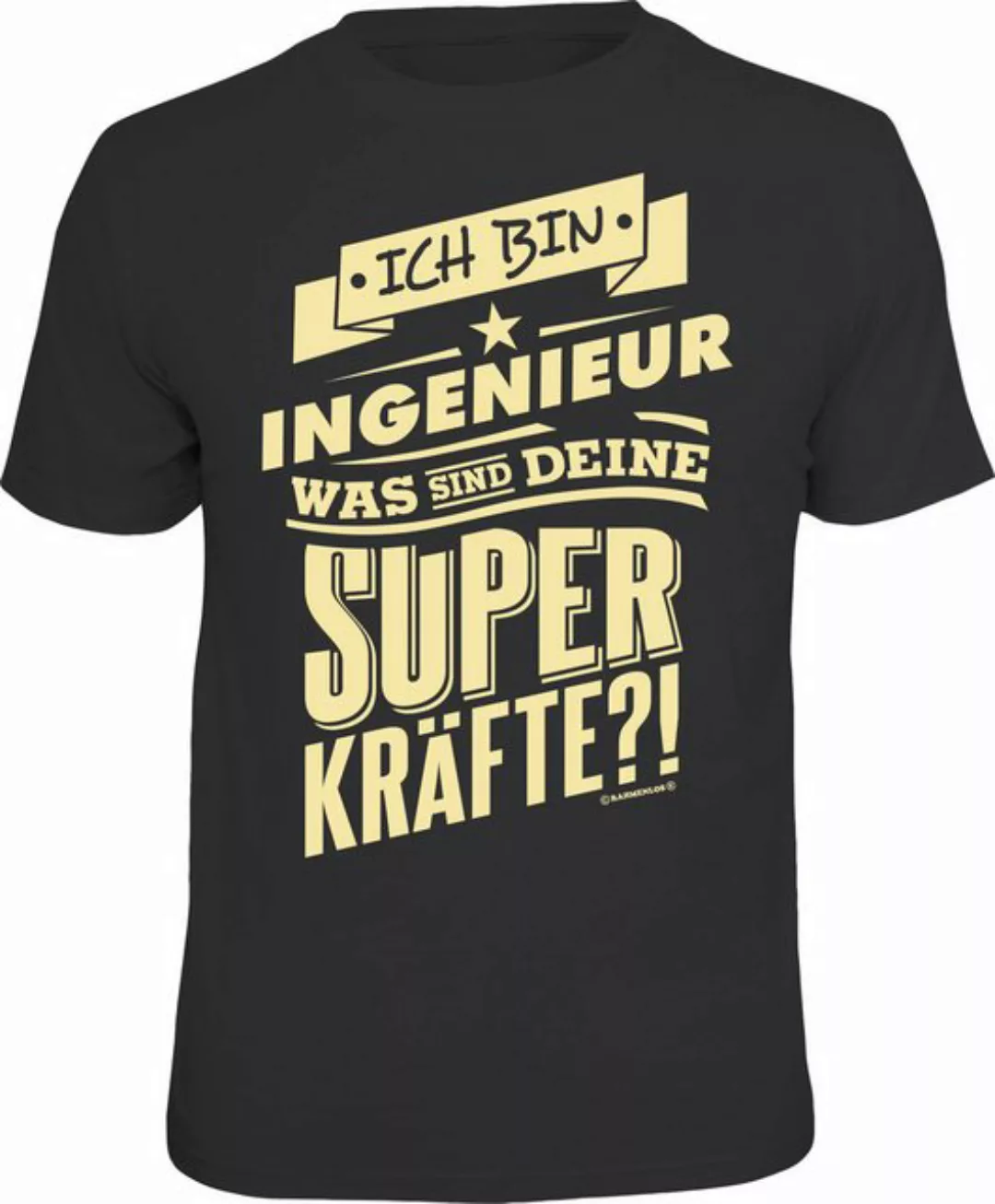 RAHMENLOS® T-Shirt als Geschenk für Männer - ich bin Ingenieur günstig online kaufen