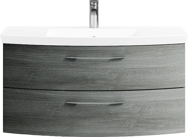Saphir Badmöbel-Set »Cassca Sprint Waschtisch-Set Mineralmarmor-Waschtisch günstig online kaufen