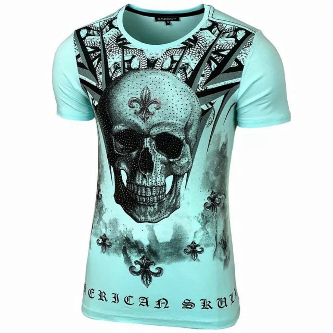 Baxboy T-Shirt Baxboy T-Shirt mit aufwendigem Strass-Design günstig online kaufen