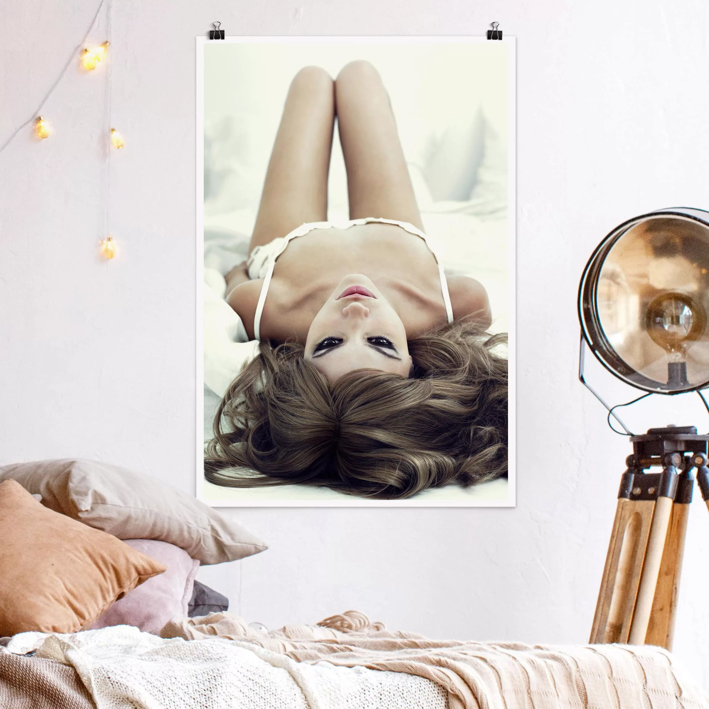 Poster Akt & Erotik - Hochformat Come to Bed, Babe günstig online kaufen