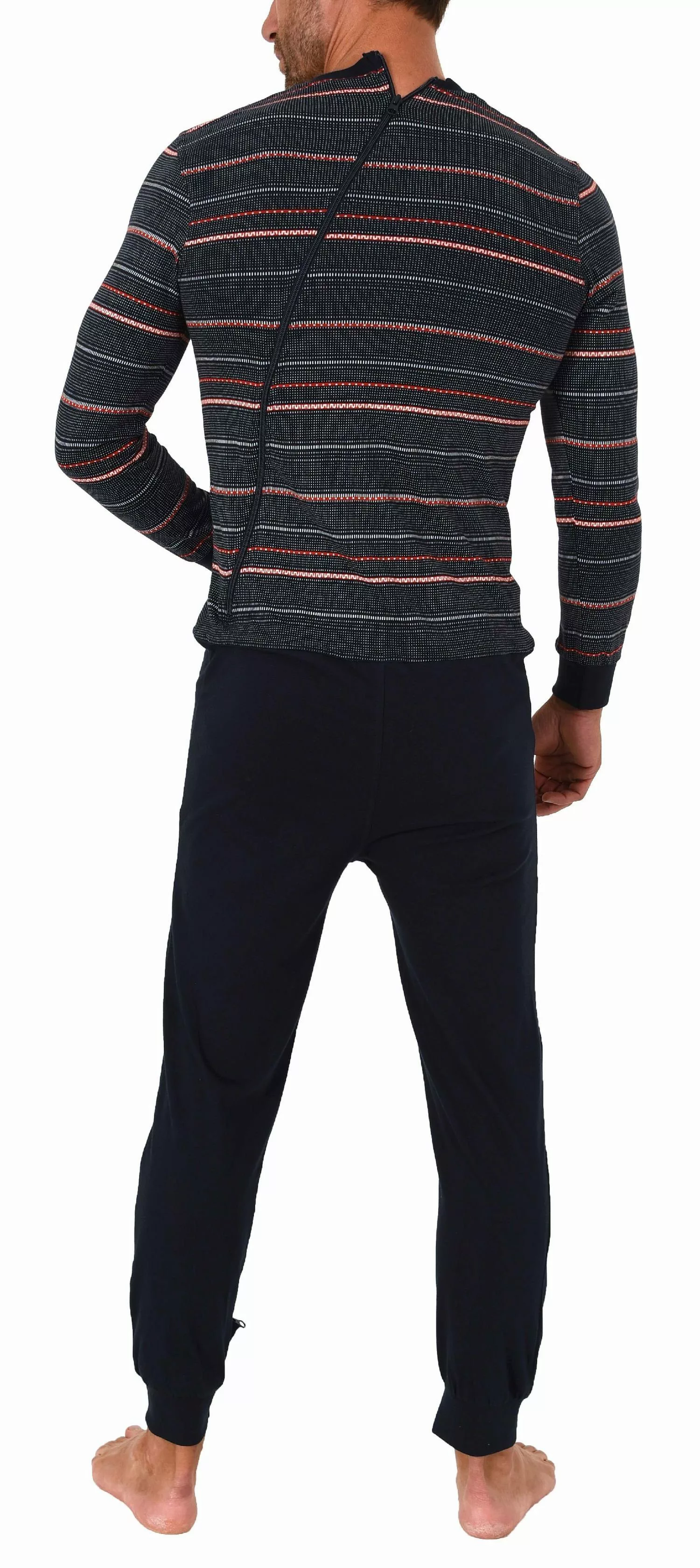 Normann Care Pyjama Herren Pflegeoverall langarm günstig online kaufen