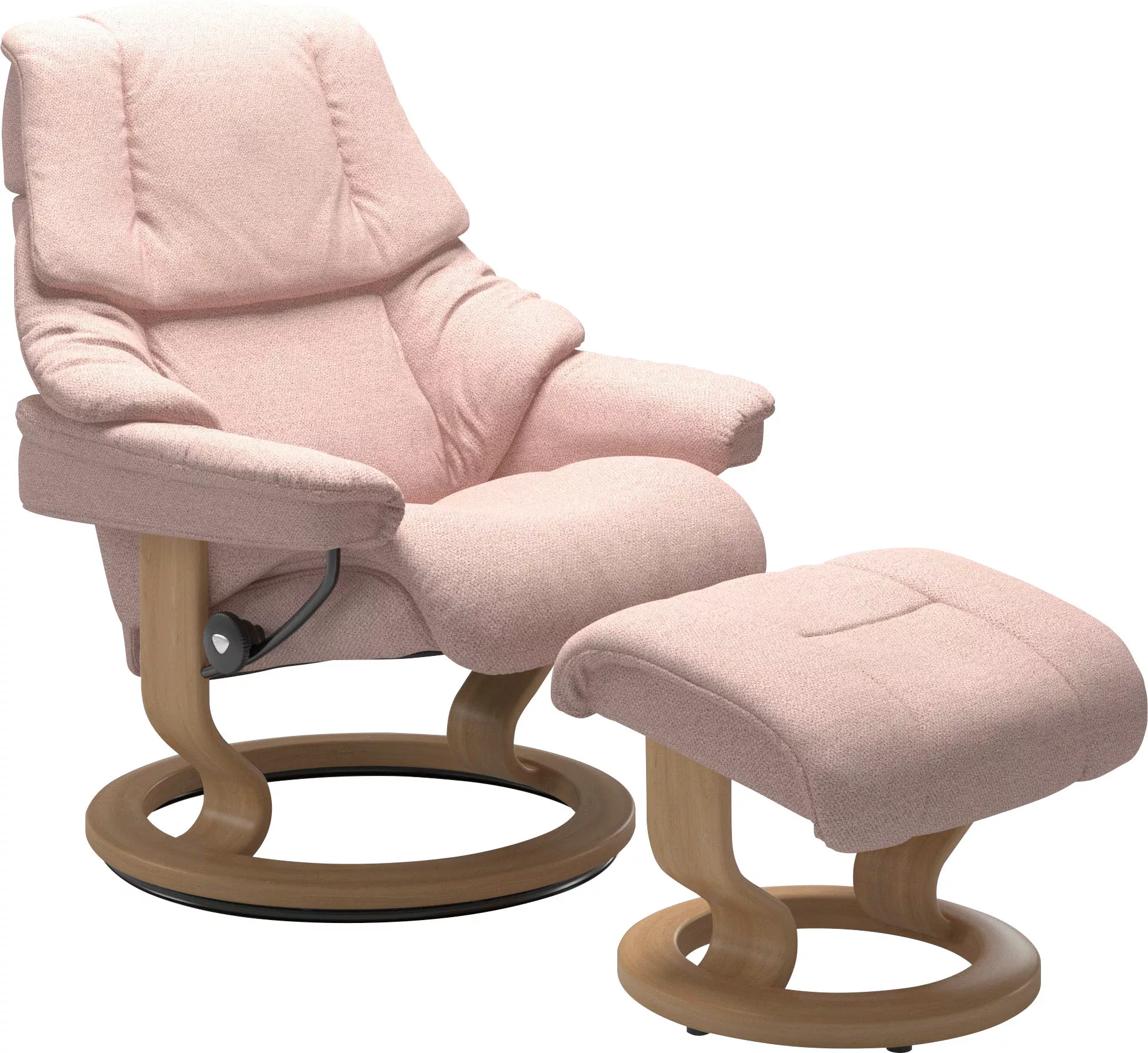 Stressless® Relaxsessel »Reno«, (Set, Relaxsessel mit Hocker), mit Hocker, günstig online kaufen