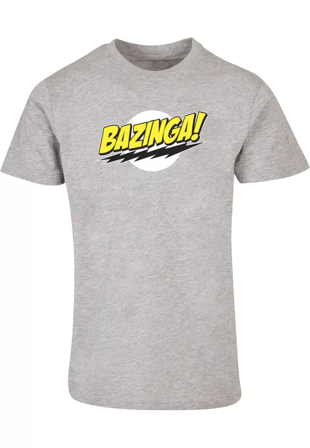 ABSOLUTE CULT T-Shirt "ABSOLUTE CULT Herren Big Bang Theory - Bazinga Basic günstig online kaufen