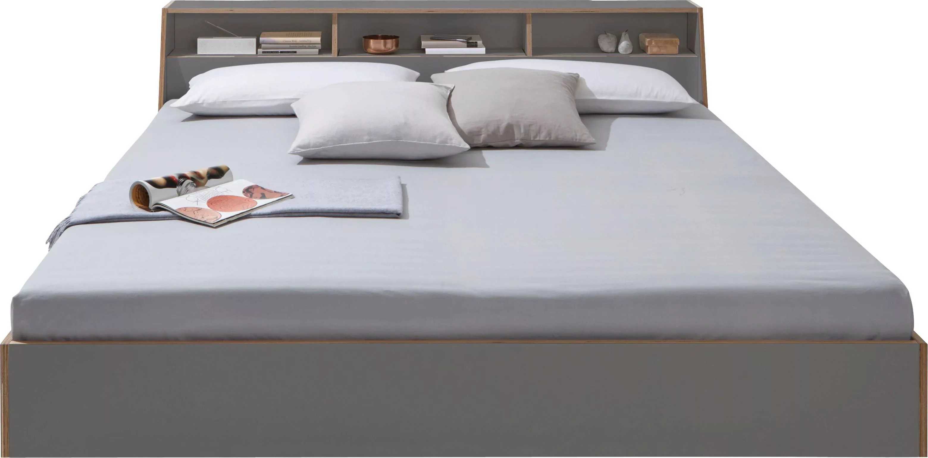 Müller SMALL LIVING Bett "Slope", in 3 Breiten, ausgezeichnet mit dem Germa günstig online kaufen
