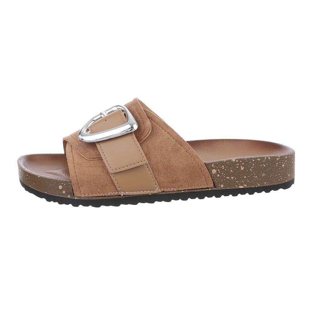Ital-Design Damen Mules Freizeit Pantolette (85878303) günstig online kaufen