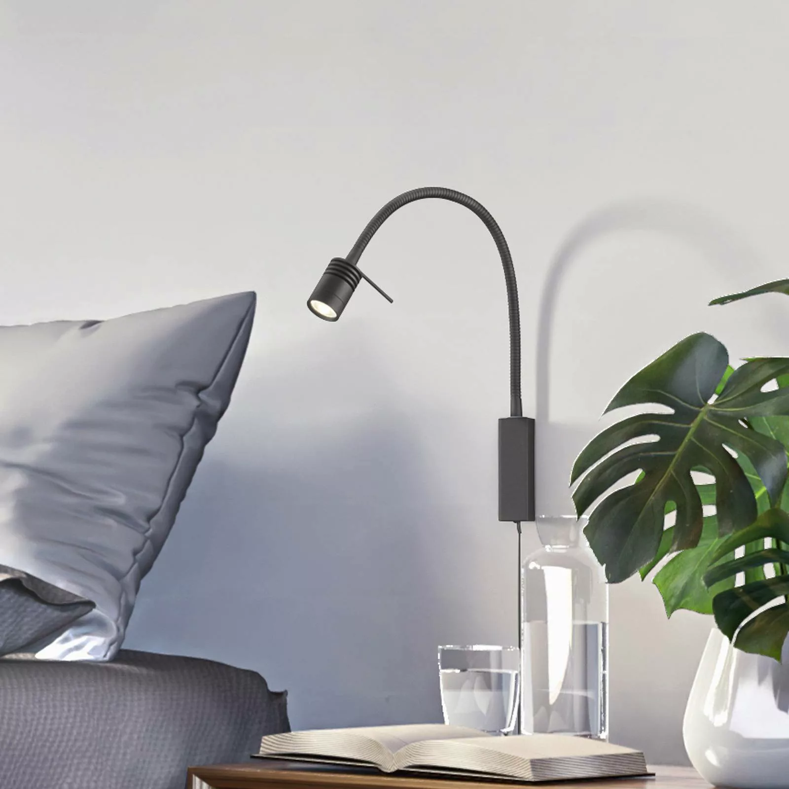 LED-Wandlampe Seng mit flexiblem Arm günstig online kaufen