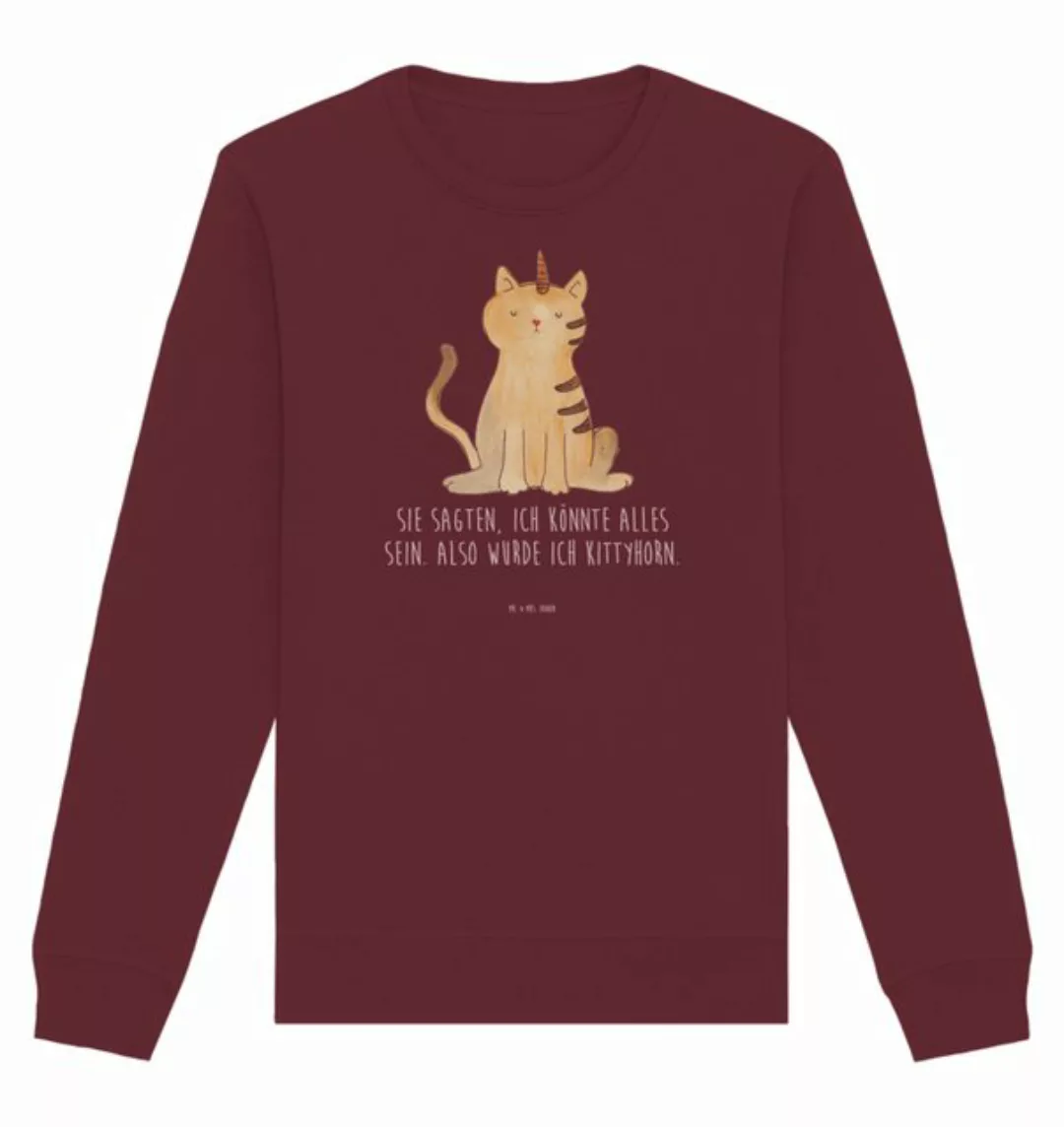 Mr. & Mrs. Panda Longpullover Einhorn Katze Größe XS - Burgundy - Geschenk, günstig online kaufen