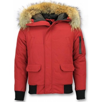 Enos  Parkas Kurze Winterjacke Pelzkragen günstig online kaufen