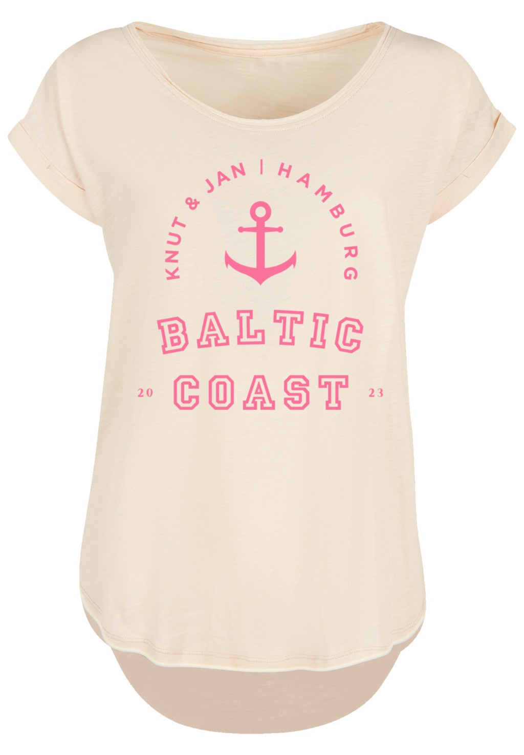 F4NT4STIC T-Shirt "Baltic Coast Ostsee Knut & Jan Hamburg Farbe", Print günstig online kaufen
