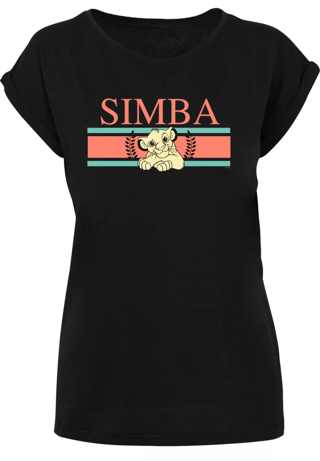 F4NT4STIC T-Shirt "Disney König der Löwen Simba Stripes", Print günstig online kaufen