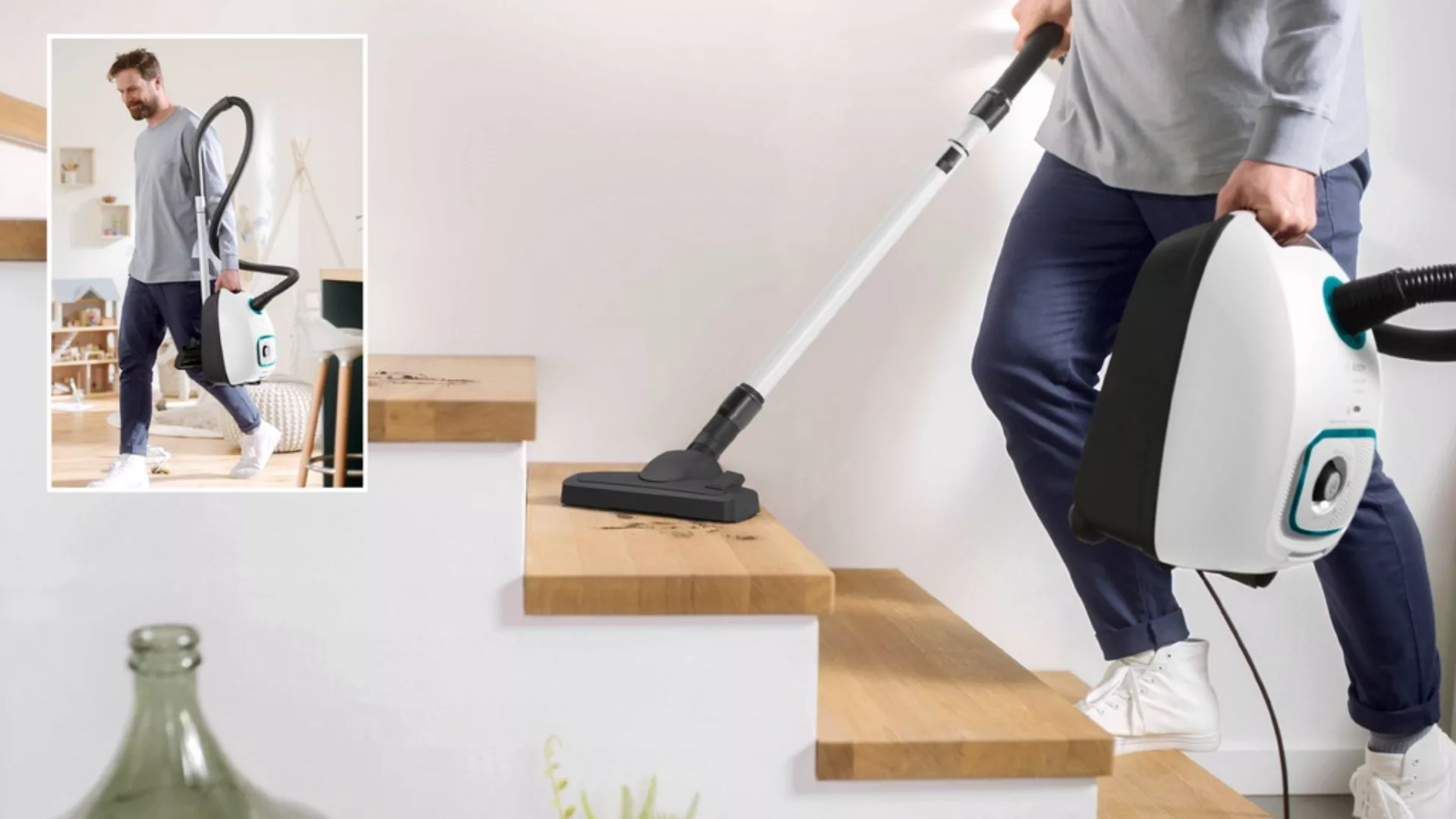 BOSCH Bodenstaubsauger »BGD41HYG«, 600 W, mit Beutel günstig online kaufen