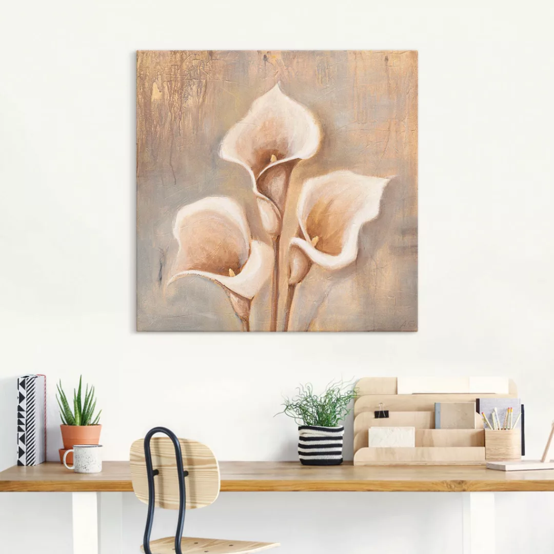 Artland Wandbild »Antike Blüten«, Blumen, (1 St.), als Alubild, Outdoorbild günstig online kaufen