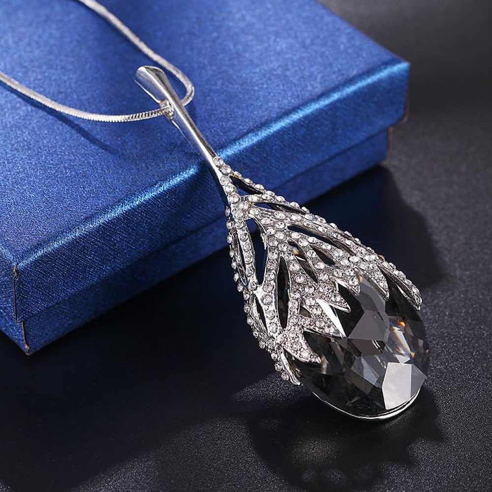 RWEUOQ Lange Kette Mode Hochwertige Kristall günstig online kaufen