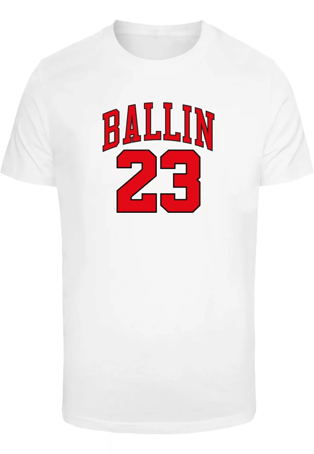 MisterTee T-Shirt "MisterTee Herren Ballin 23 Tee" günstig online kaufen