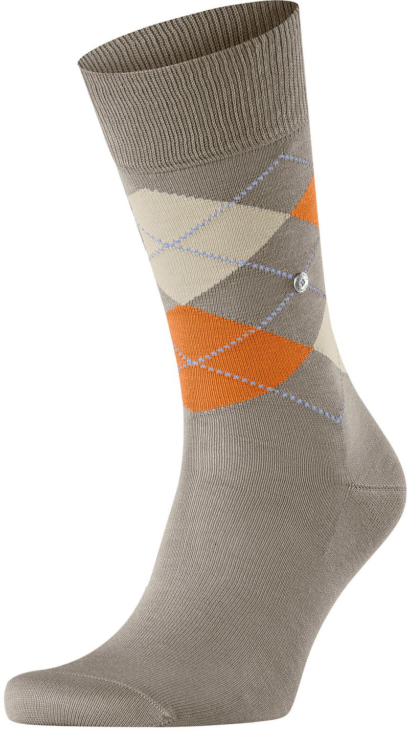 Burlington Manchester Socken Kariert Blau 6258 - Größe 40-46 günstig online kaufen