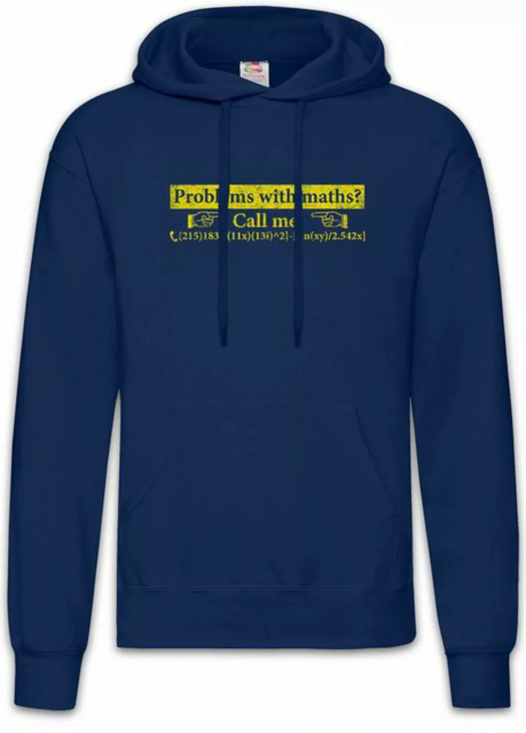 Urban Backwoods Hoodie Problem with Maths Herren Hoodie Geek Nerd Fun Infor günstig online kaufen