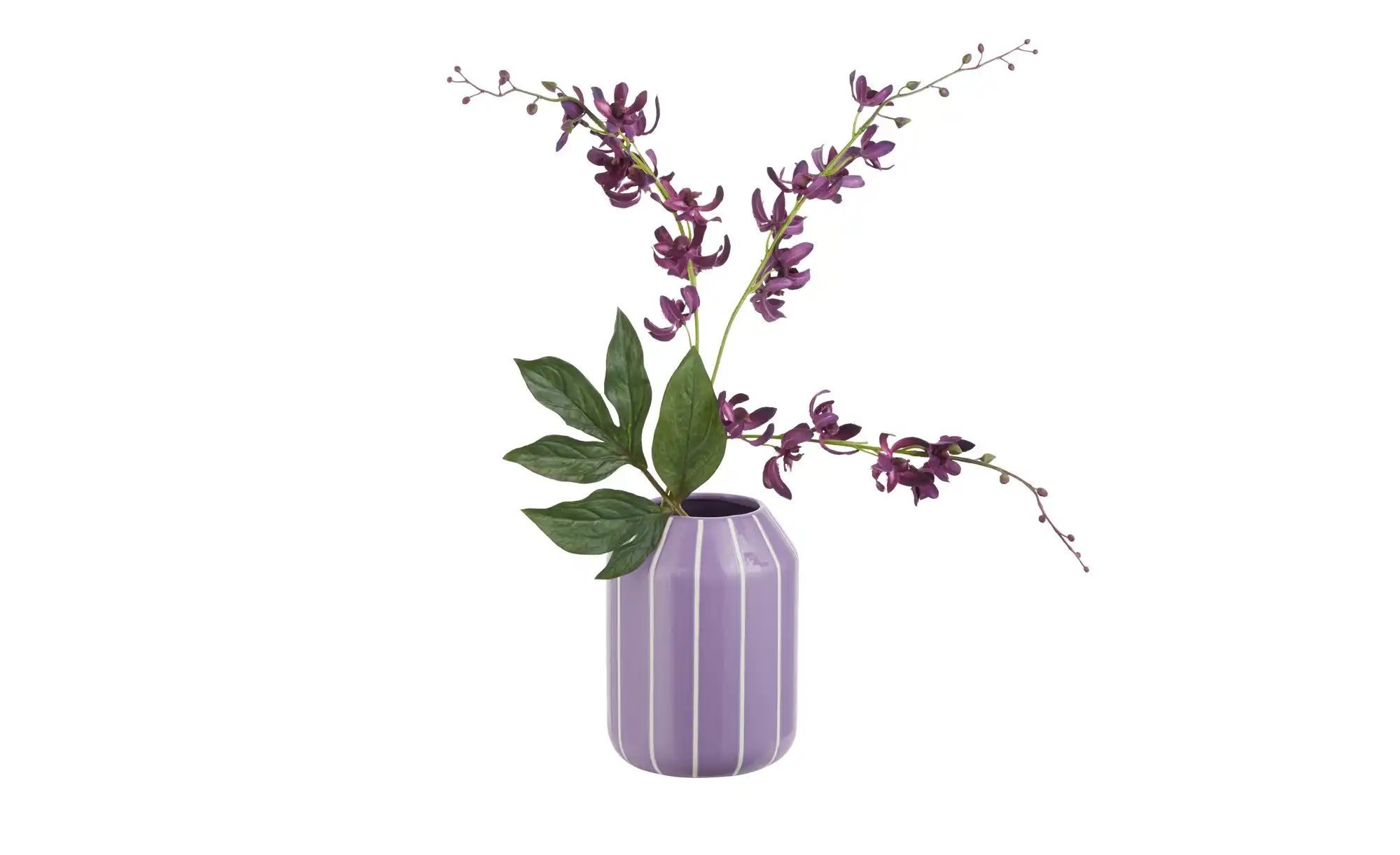 Vase ¦ lila/violett ¦ Dolomite ¦ Maße (cm): H: 19  Ø: 14 Accessoires > Vase günstig online kaufen