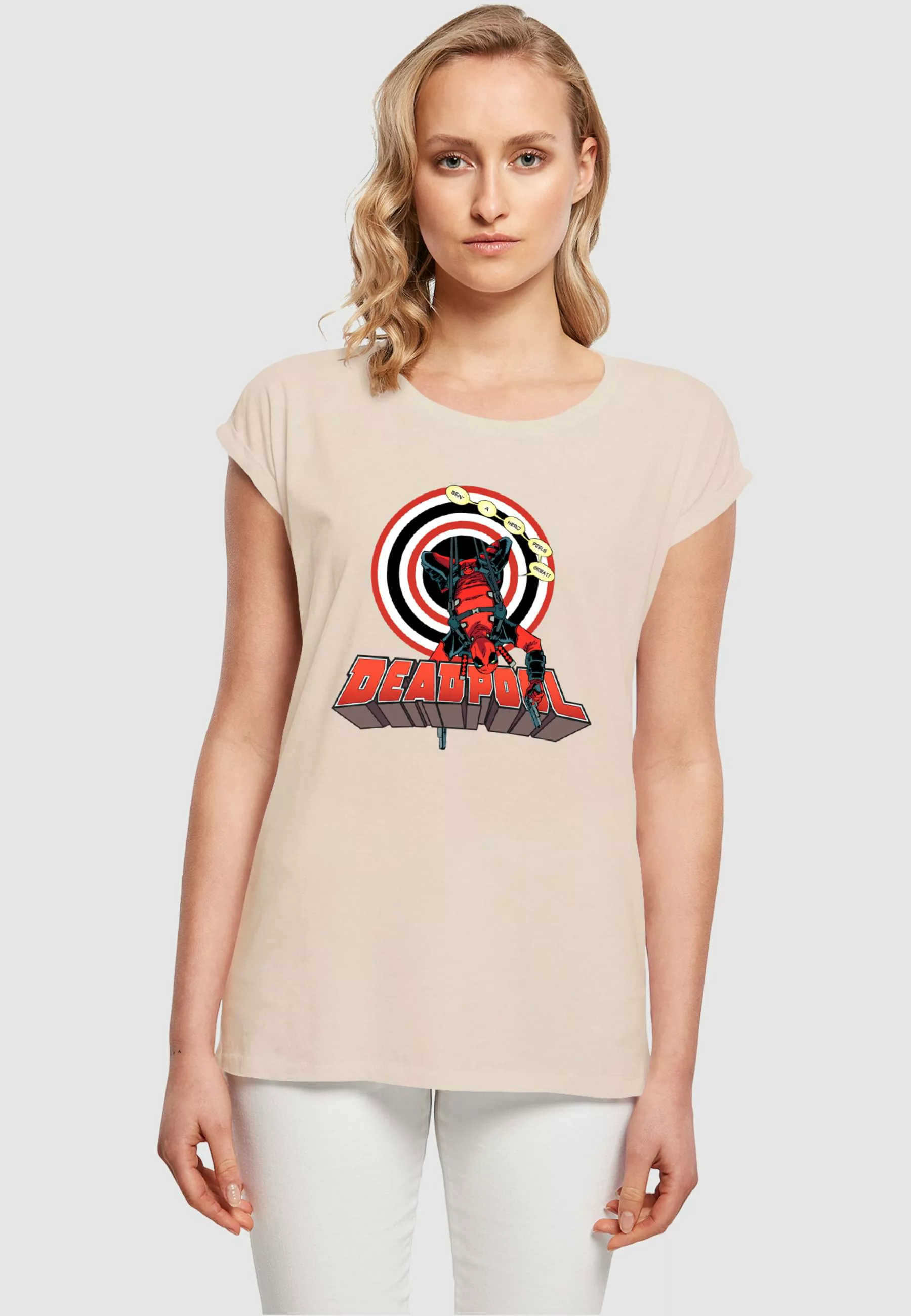 ABSOLUTE CULT T-Shirt "ABSOLUTE CULT Damen Ladies Deadpool - Upside Down T- günstig online kaufen