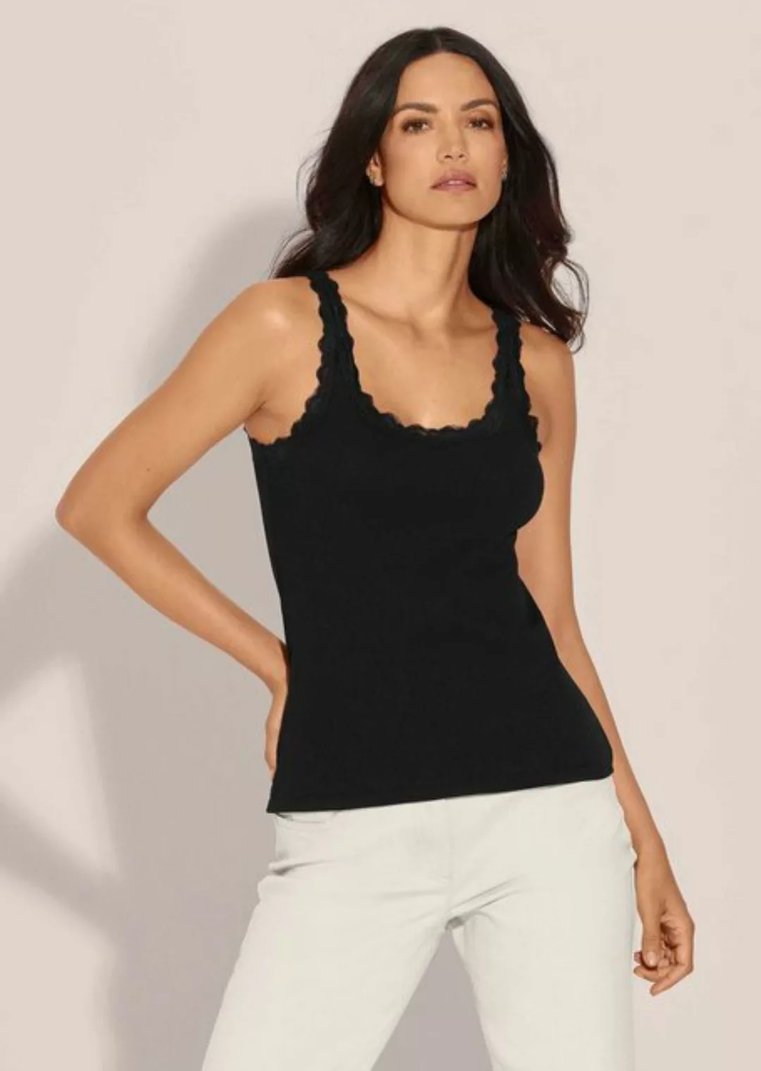 MADELEINE Shirttop Top mit Spitze günstig online kaufen