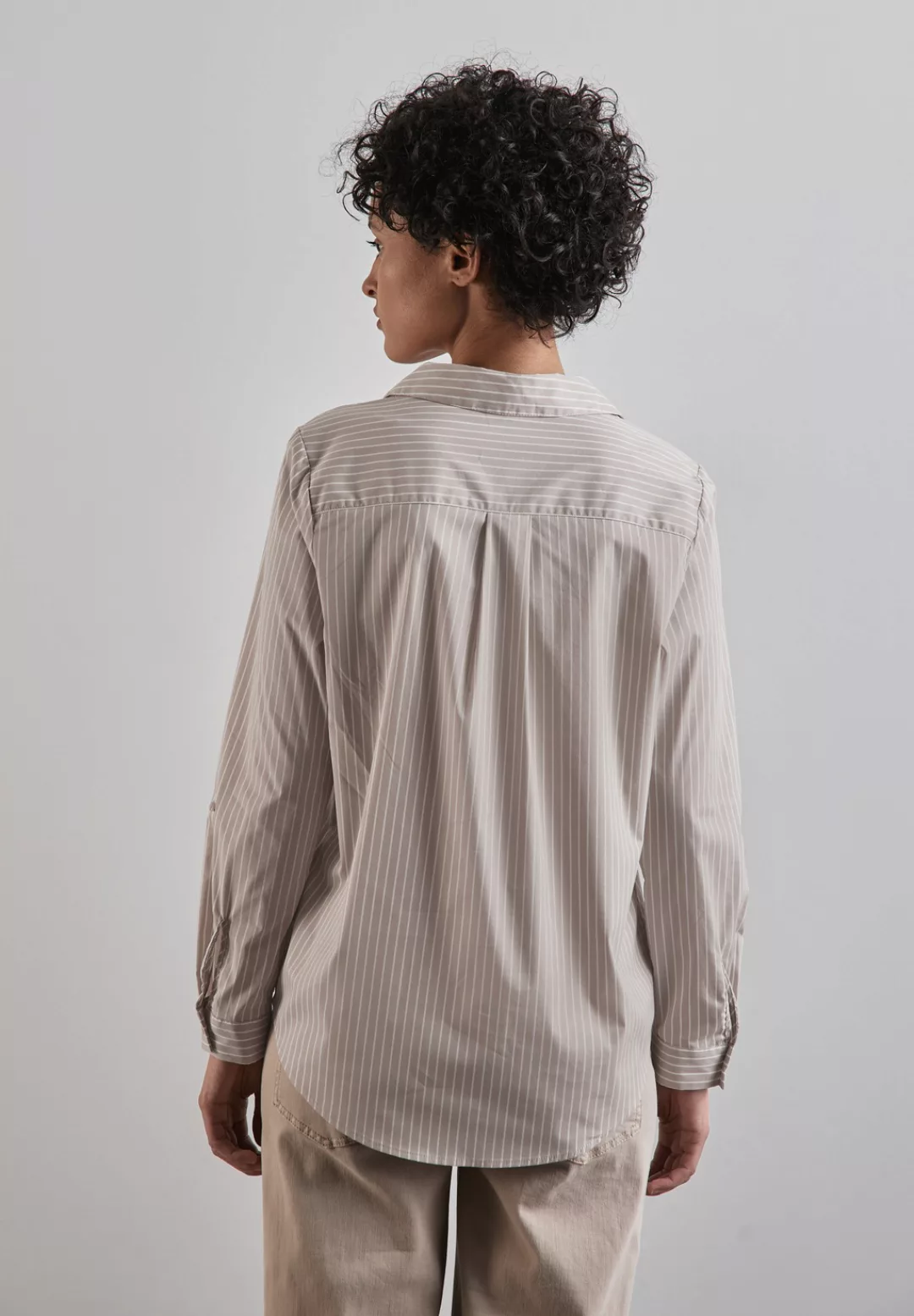 STREET ONE Longbluse, aus Baumwolle mit Stretchanteil günstig online kaufen