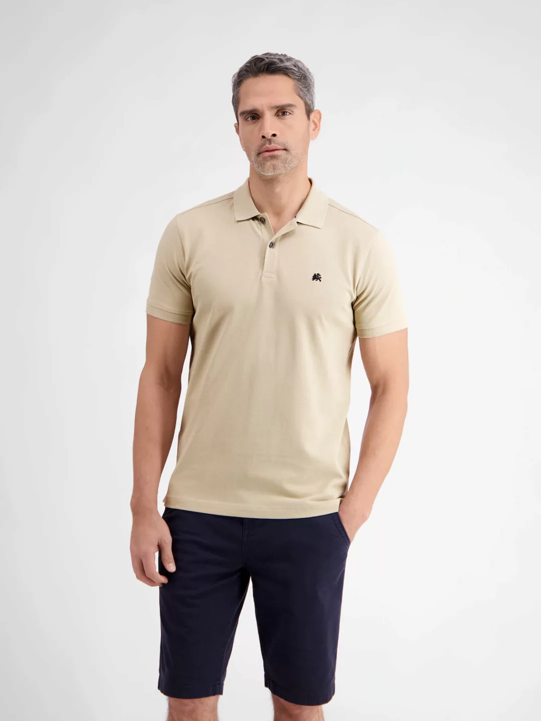 LERROS Poloshirt "LERROS Herren Poloshirt in sportiver Waffelpiquéqualität" günstig online kaufen