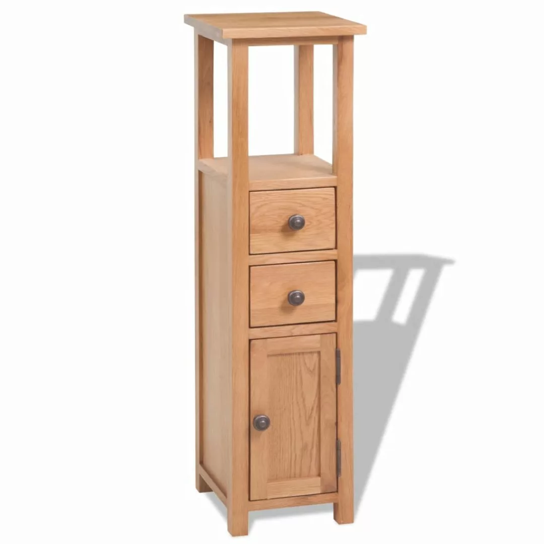 Eckschrank 26x26x94 Cm Massivholz Eiche günstig online kaufen