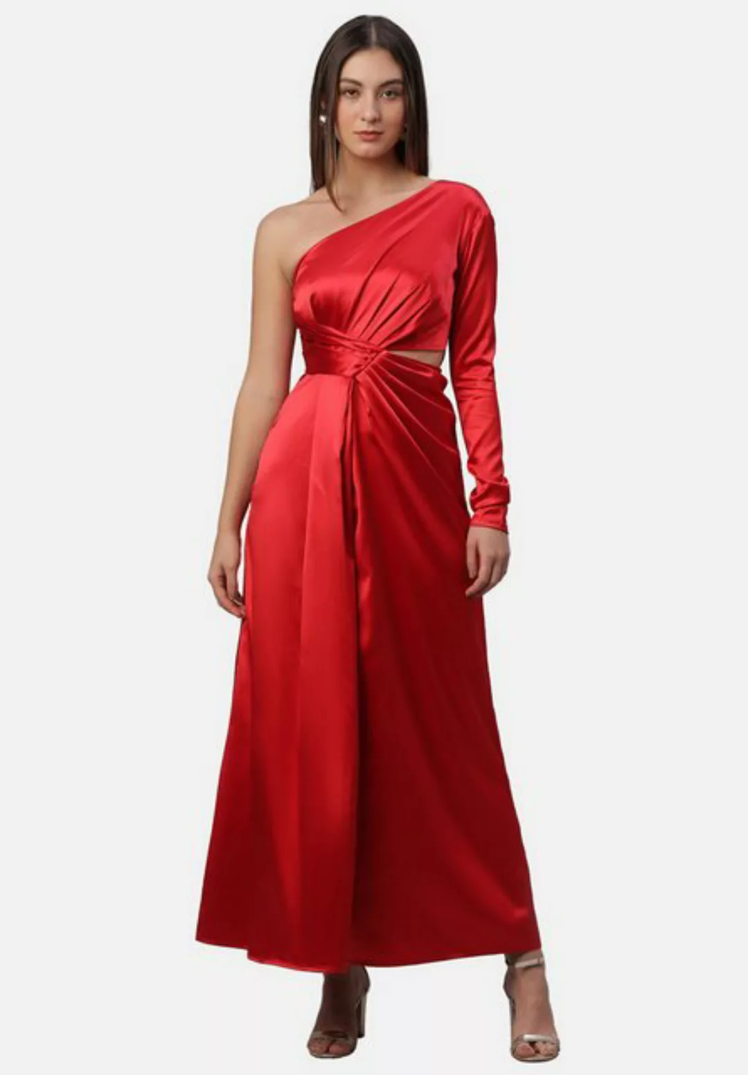 MISH Abendkleid Mira One-Shoulder-Ausschnitt, Taillenausschnitt günstig online kaufen