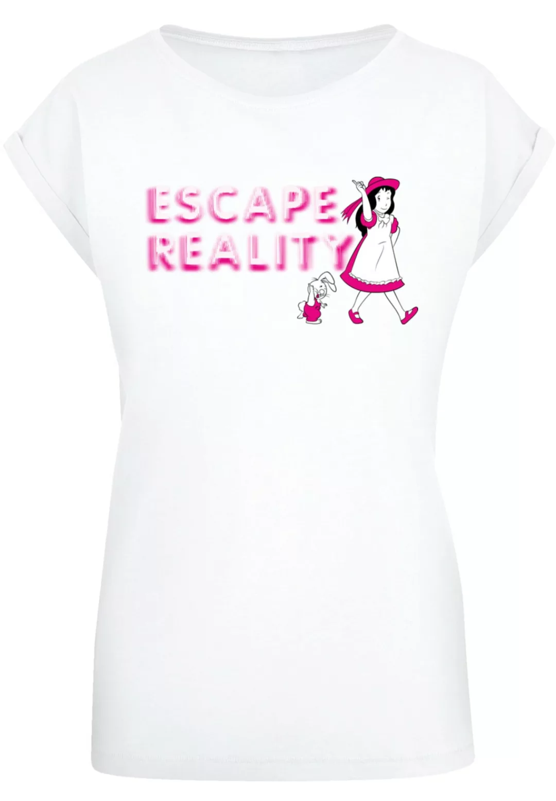 F4NT4STIC T-Shirt "Alice im Wunderland Escape Reality", Retro, Heroes of Ch günstig online kaufen